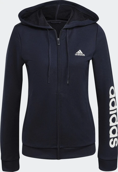 adidas Essentials Logo French Terry Trainingsanzug legend ink/white (Damen)