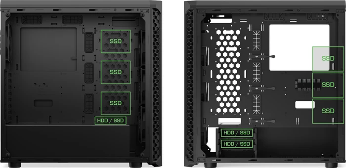Endorfy SilentiumPC Signum SG7V Evo TG ARGB, Glasfenster