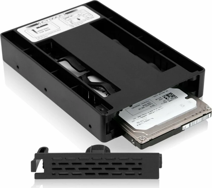 Icy Dock MB882SP-1S-3B DUAL, Einbaurahmen, schwarz, 2er-Pack