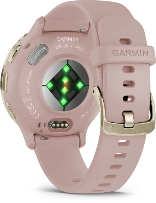 Garmin Venu 3S soft gold/dust rose