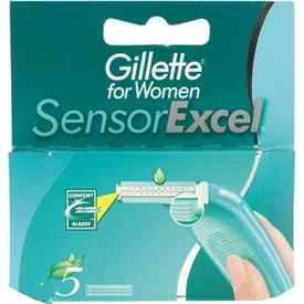 Gillette SensorExcel Women Rasierklinge, 5 Stück