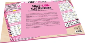Stadt Land Klugscheisser Spielblock Weiberabend (Erweiterung)