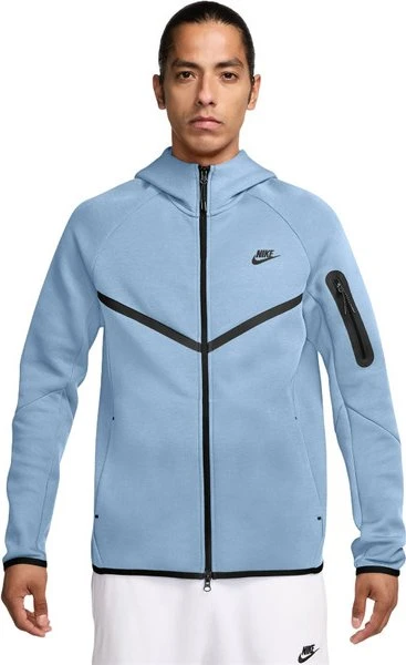Nike Tech Fleece Windrunner Hoodie ice blue/black (Herren) (HV0949-411)
