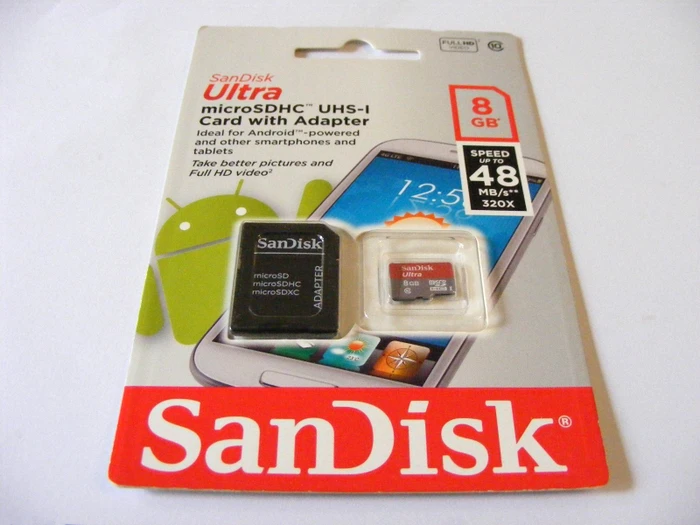 SanDisk Ultra R48 8GB Kit, UHS-I, Class 10