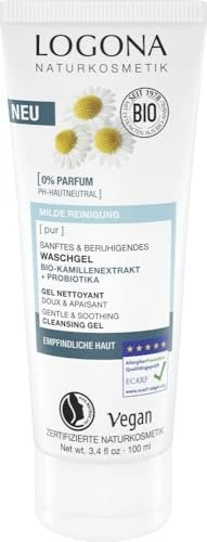 Logona Pur Sanft & Beruhigend Reinigungsgel, 100ml