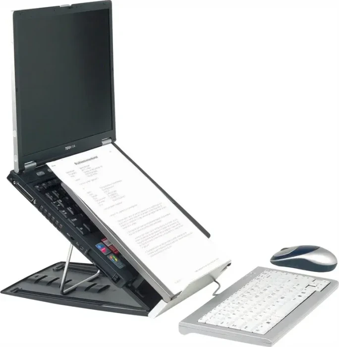 Bakker Ergo-Q 330 Circular Elkhuizen Laptop Stand (BNEQ330C) Image