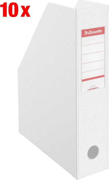 Esselte Vivida Stehsammler PVC, A4, weiß, 10er-Pack