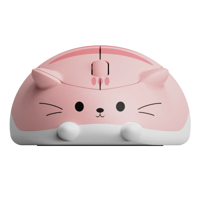 Akko x Waigua Cat Theme Wireless Mouse, Pink Angie, USB