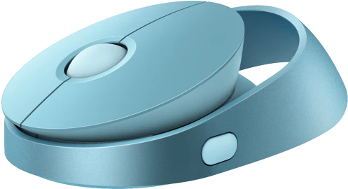 Rapoo Ralemo Air 1 Multi-mode Wireless Charging Mouse blau, USB/Bluetooth