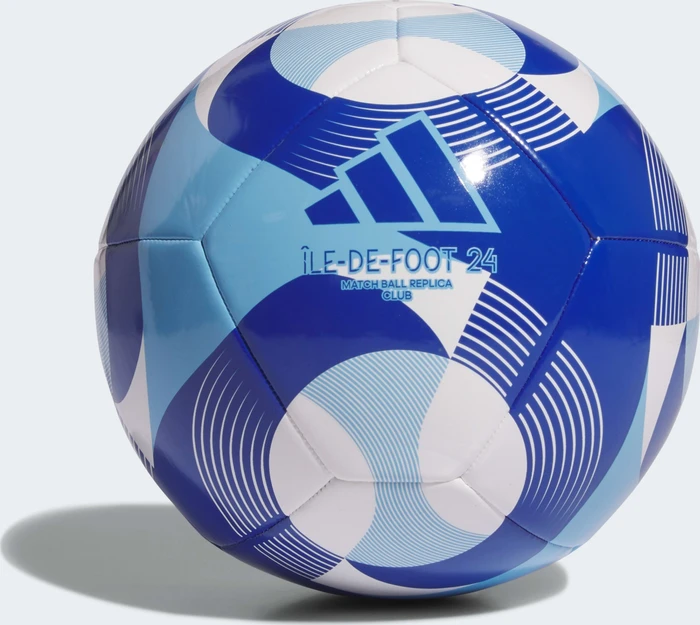 adidas Île-De-Foot 24 Club Fußball white/clear sky/royal blue