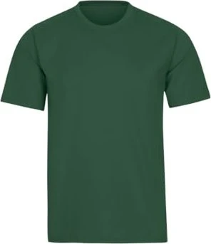 trigema Deluxe Baumwolle T-Shirt kurzarm efeu (Damen)