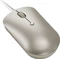 Lenovo 540 USB-C Wired Compact Mouse Sand, USB Vorschaubild
