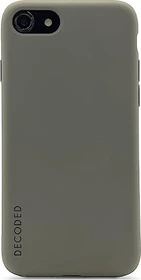 Decoded Back Cover Silicone für Apple iPhone SE (2022)/SE (2020)/8/7 Olive