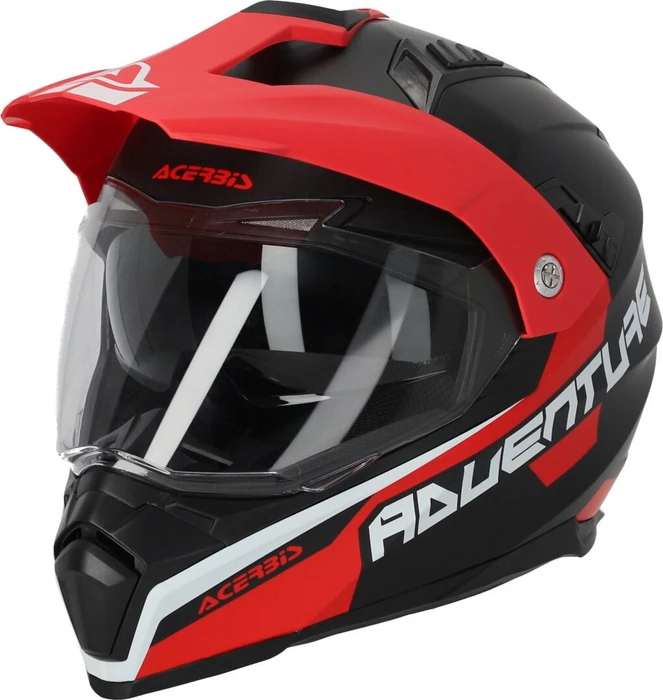 Acerbis Flip FS-606 matt schwarz/rot
