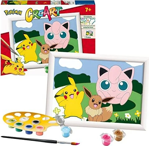 Ravensburger Malen nach Zahlen CreArt Pokémon Classics