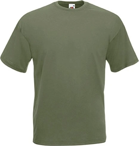 Fruit Of The Loom Valueweight T-Shirt kurzarm classic olive
