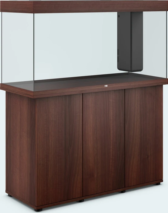 Juwel Rio 350 LED Aquarium-Set mit Unterschrank, dunkles Holz/dunkles Holz, 350l