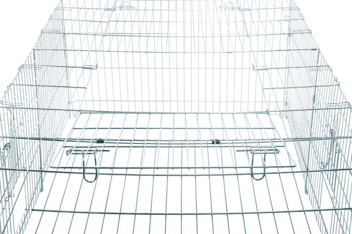 Trixie Freilaufgehege für Kleintiere, groß, silber
