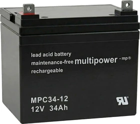 MultiPower Bleiakku MP34-12C 34Ah