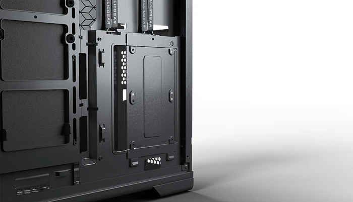 MetallicGear / MagniumGear Neo G Mini [V2], schwarz, Glasfenster, Mini-ITX