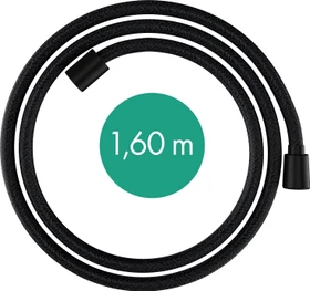 Hansgrohe Designflex Brauseschlauch 160cm, Kunststoff schwarz matt