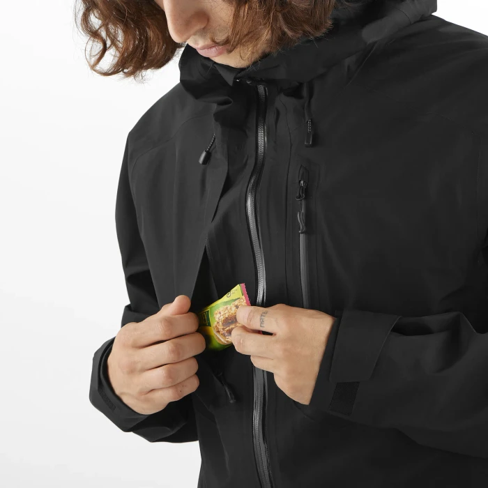 Salomon Outline 3L Gore-Tex Funktionsjacke deep black (Herren)