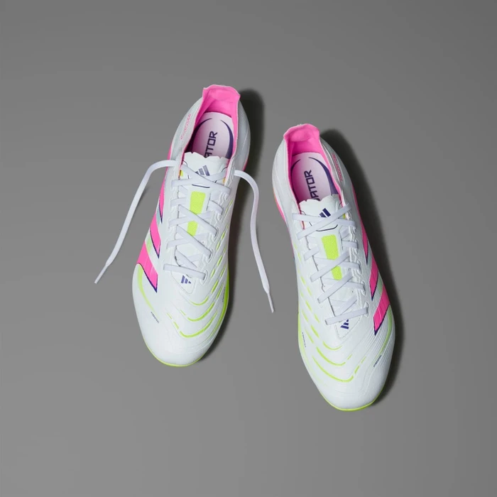 adidas Predator League FG/MG cloud white/lucid pink/lucid lemon (Herren)