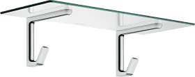 Hansgrohe AXOR Universal Softsquare Badetuchablage edelstahloptik