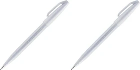 Pentel Brush Sign Pen SES15C hellgrau, 10er-Pack