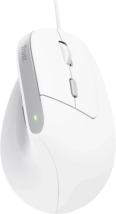 Trust Bayo II Ergonomic Mouse weiß, ECO zertifiziert, USB