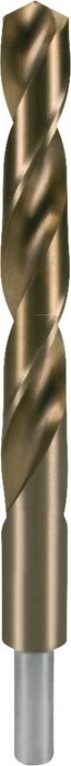 Ruko DIN338 Typ N HSSECo5 Spiralbohrer mit abgesetztem Schaft, 14x30x160mm, 1 Stück