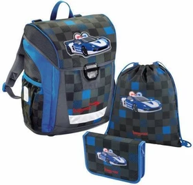 Baggymax Niffty Police Schultaschen-Set, 3-tlg.