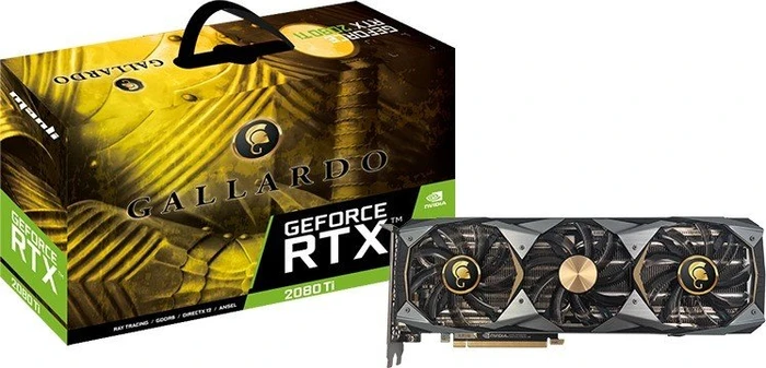 Manli GeForce RTX 2080 Ti Gallardo, 11GB GDDR6, HDMI, USB-C, 3x DP