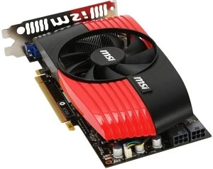 MSI GeForce GTX 460, N460GTX-M2D1GD5/OC, 1GB GDDR5, 2x DVI, Mini HDMI