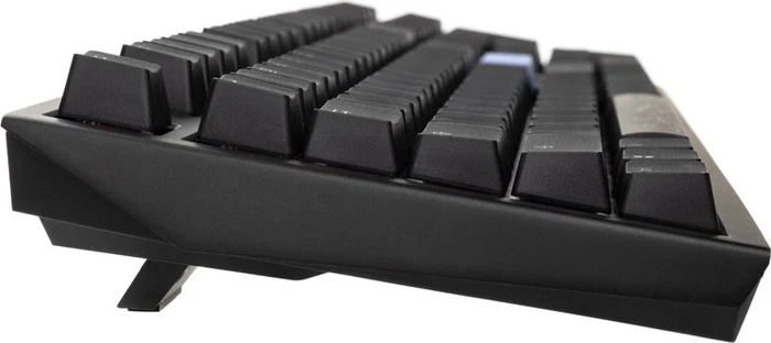 Ducky Shine 7 PBT, LEDs RGB, Blackout Edition, schwarz, MX SILENT RGB RED, USB, US