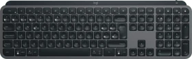 Logitech MX Keys S, Graphite, schwarz, LEDs weiß, Logi Bolt, USB/Bluetooth, ES (920-011577)