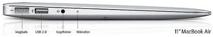 Apple MacBook Air 11", silber, Core i5-2467M, 4GB RAM, 128GB Flash, DE [Mid 2011]