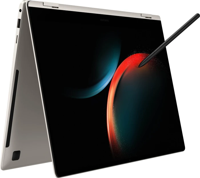 Samsung Galaxy Book3 Pro 360, beige, Core i7-1360P, 16GB RAM, 1TB SSD, DE