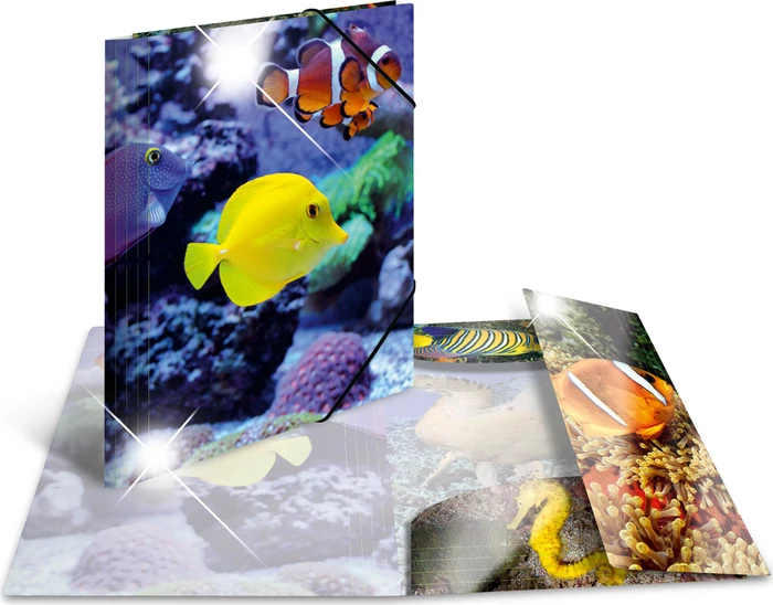 Herma Glossy Tiere Sammelmappe, A4, Fische