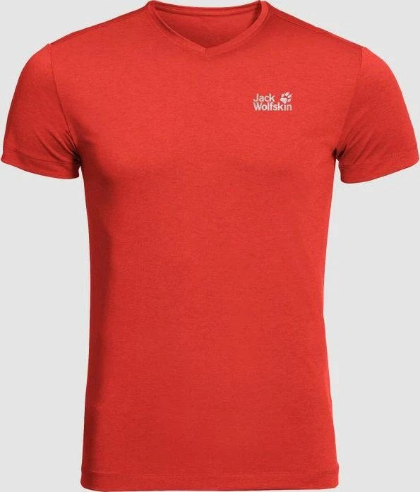 Jack Wolfskin JWP Funktionsshirt kurzarm lava red (Herren)