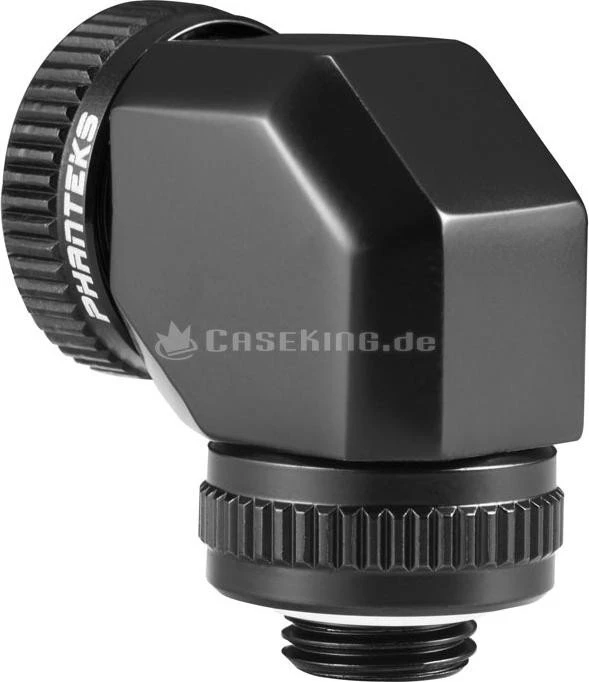 Phanteks Glacier G1/4" Rohranschluss 90° 16mm schwarz