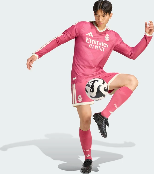 adidas Real Madrid Authentic 2026/2027 Ausweichtrikot langarm (Herren)