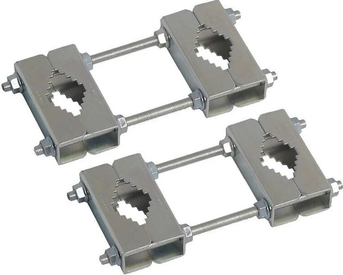 A.S. SAT Rohr-Abstandshalterung 2-teilig bis 60mm