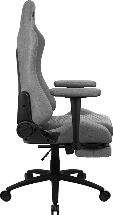 AeroCool ROYAL AeroWeave Ash Grey Gamingstuhl, grau