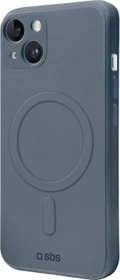SBS Mobile Instinct Mag Cover für Apple iPhone 15 Plus blau