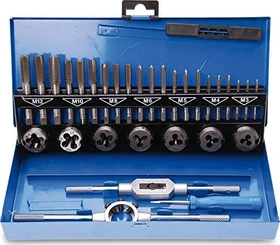 BGS technic Gewindeschneidsatz M3-M12 inkl. Koffer, 32-tlg.