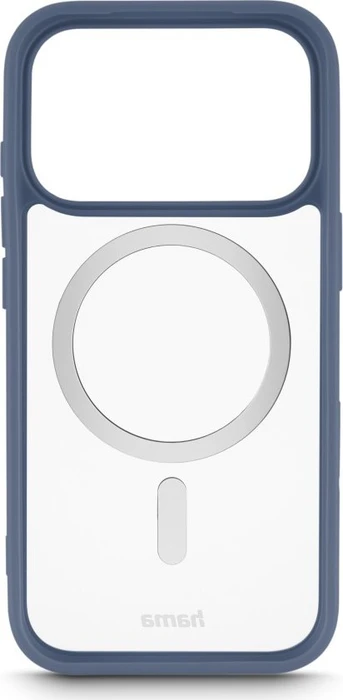 Hama Handyhülle Frame Protect magnetisch für Apple iPhone 17 Pro transparent/blau