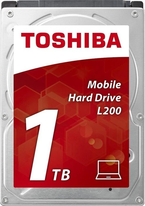 Toshiba L200 Laptop PC 1TB, 512e / 2.5" / SATA 3Gb/s, retail