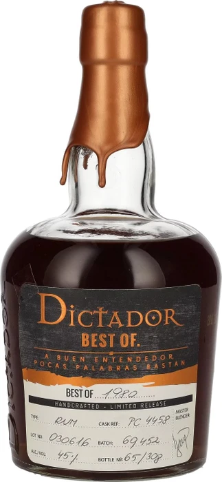 Dictador Best of 1980 700ml