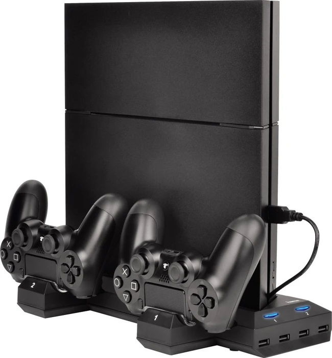 Hama Multistand Charger Bluelight Ladestation (PS4)